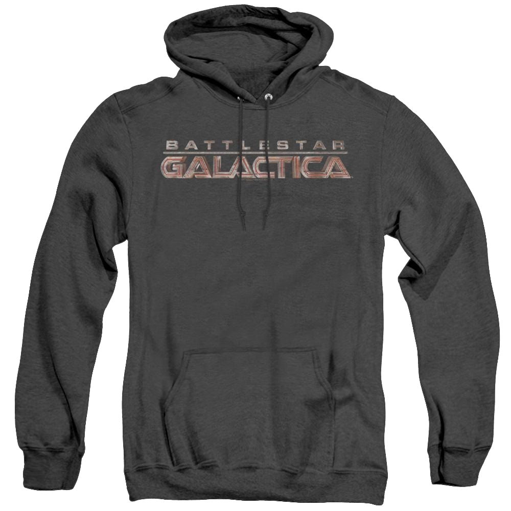Battlestar Galactica (2004) Logo - Heather Pullover Hoodie T-Shirts, Sweatshirt | ZylaModa.com