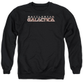 Battlestar Galactica (2004) Logo - Men's Crewneck Sweatshirt T-Shirts, Hoodie | ZylaModa.com