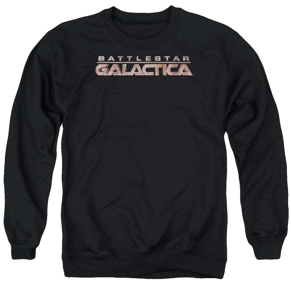 Battlestar Galactica (2004) Logo - Men's Crewneck Sweatshirt T-Shirts, Hoodie | ZylaModa.com