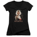 Battlestar Galactica Cylon Legion - Juniors V-Neck T-Shirt Hoodie, Sweatshirt | ZylaModa.com