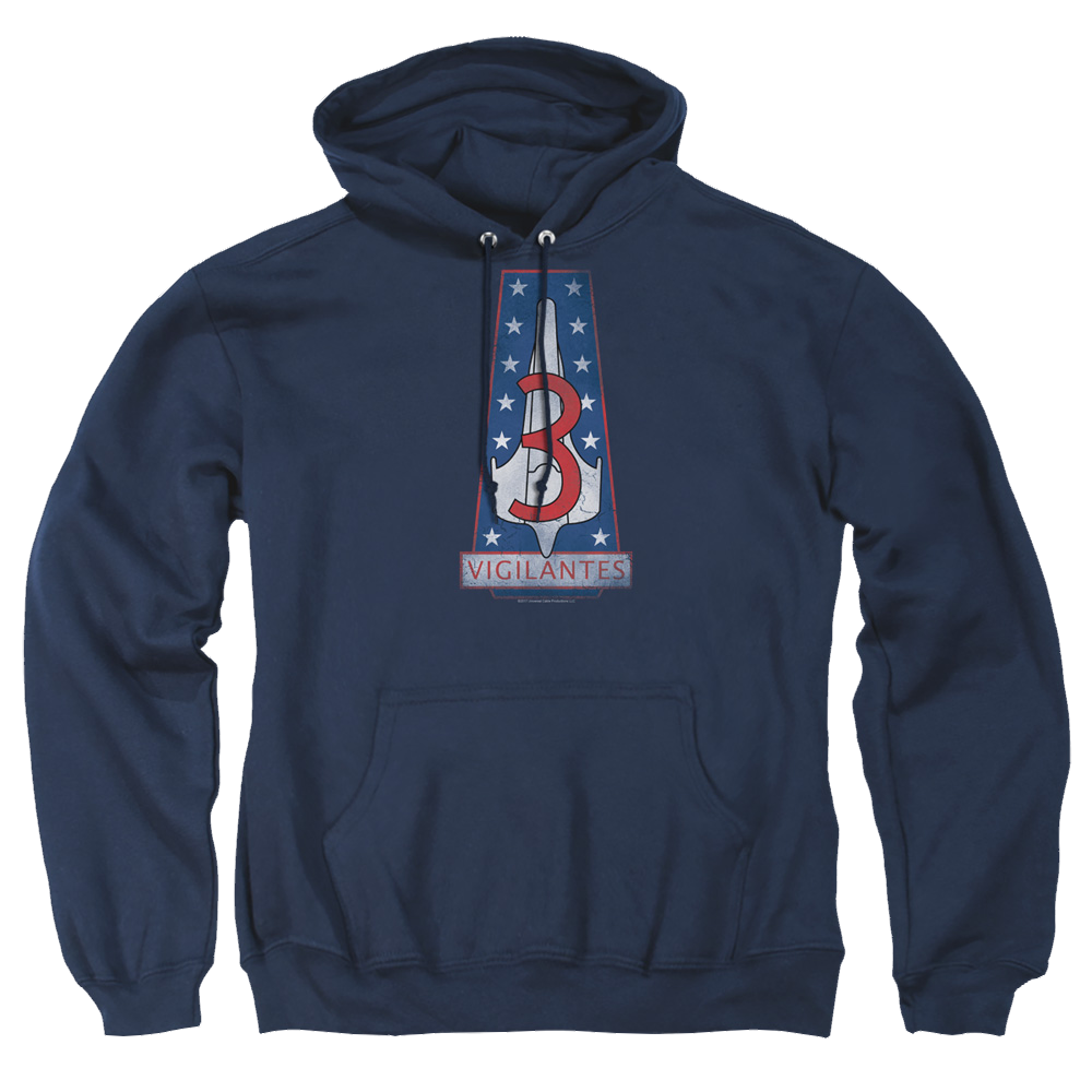Battlestar Galactica Vigilantes Badge - Pullover Hoodie T-Shirts, Sweatshirt | ZylaModa.com