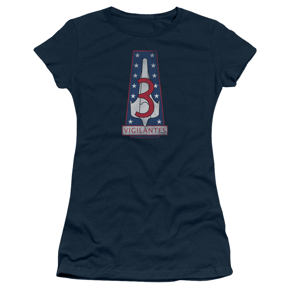 Battlestar Galactica Vigilantes Badge - Juniors T-Shirt Hoodie, Sweatshirt | ZylaModa.com
