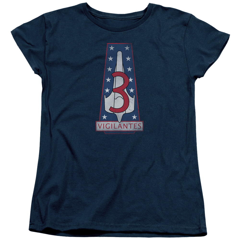 Battlestar Galactica Vigilantes Badge - Women's T-Shirt Hoodie, Sweatshirt | ZylaModa.com