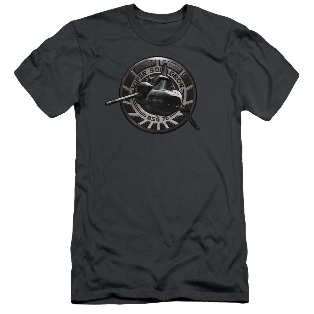 Battlestar Galactica Viper Squadron - Men's Slim Fit T-Shirt Hoodie, Sweatshirt | ZylaModa.com