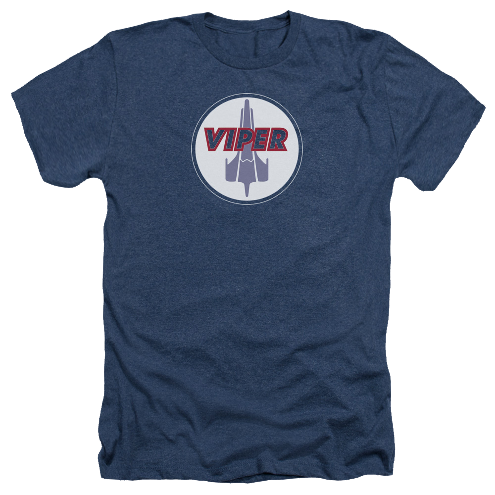 Battlestar Galactica Viper Badge - Men's Heather T-Shirt Hoodie, Sweatshirt | ZylaModa.com