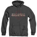 Battlestar Galactica (2004) Logo With Phoenix - Heather Pullover Hoodie T-Shirts, Sweatshirt | ZylaModa.com