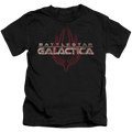 Battlestar Galactica (2004) Logo With Phoenix - Kid's T-Shirt Hoodie, Sweatshirt | ZylaModa.com