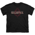 Battlestar Galactica (2004) Logo With Phoenix - Youth T-Shirt Hoodie, Sweatshirt | ZylaModa.com