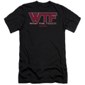 Battlestar Galactica Wtf - Men's Premium Slim Fit T-Shirt Hoodie, Sweatshirt | ZylaModa.com