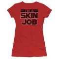 Battlestar Galactica Im A Skin Job - Juniors T-Shirt Hoodie, Sweatshirt | ZylaModa.com