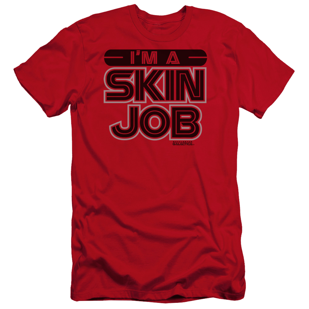 Battlestar Galactica Im A Skin Job - Men's Premium Slim Fit T-Shirt Hoodie, Sweatshirt | ZylaModa.com
