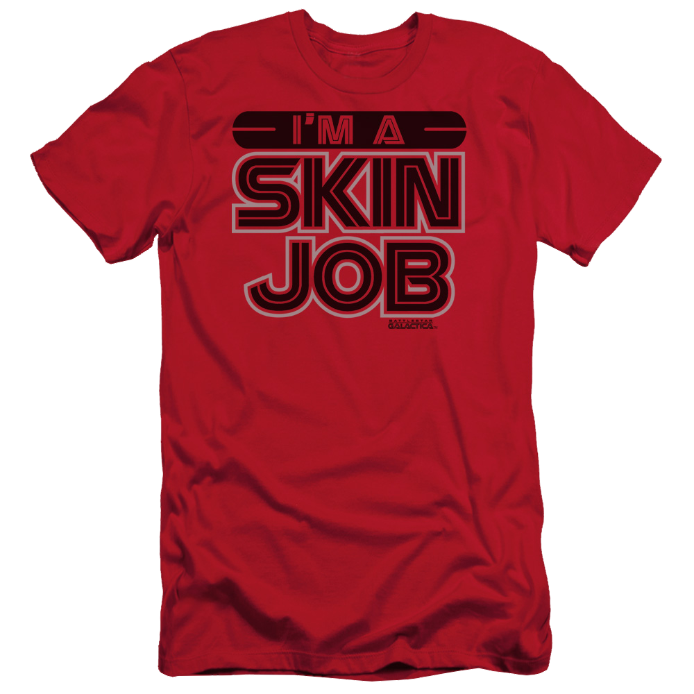 Battlestar Galactica Im A Skin Job - Men's Slim Fit T-Shirt Hoodie, Sweatshirt | ZylaModa.com