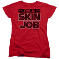 Battlestar Galactica Im A Skin Job - Women's T-Shirt Hoodie, Sweatshirt | ZylaModa.com