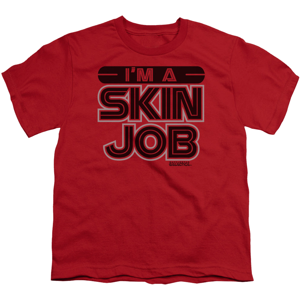 Battlestar Galactica (2004) Im A Skin Job - Youth T-Shirt Hoodie, Sweatshirt | ZylaModa.com