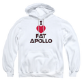 Battlestar Galactica I Heart Fat Apollo - Pullover Hoodie T-Shirts, Sweatshirt | ZylaModa.com