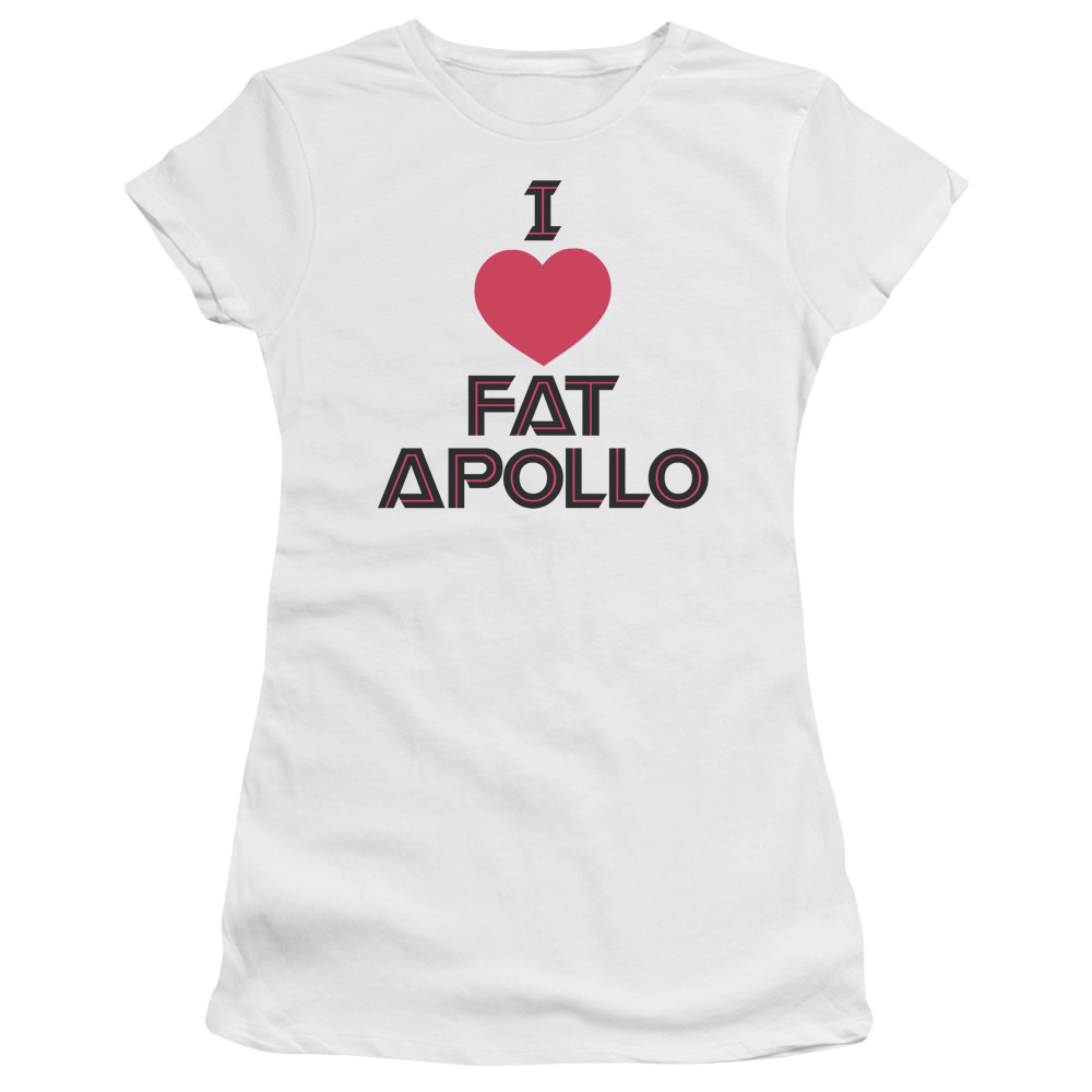 Battlestar Galactica I Heart Fat Apollo - Juniors T-Shirt Hoodie, Sweatshirt | ZylaModa.com