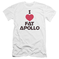 Battlestar Galactica I Heart Fat Apollo - Men's Premium Slim Fit T-Shirt Hoodie, Sweatshirt | ZylaModa.com