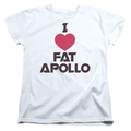 Battlestar Galactica I Heart Fat Apollo - Women's T-Shirt Hoodie, Sweatshirt | ZylaModa.com
