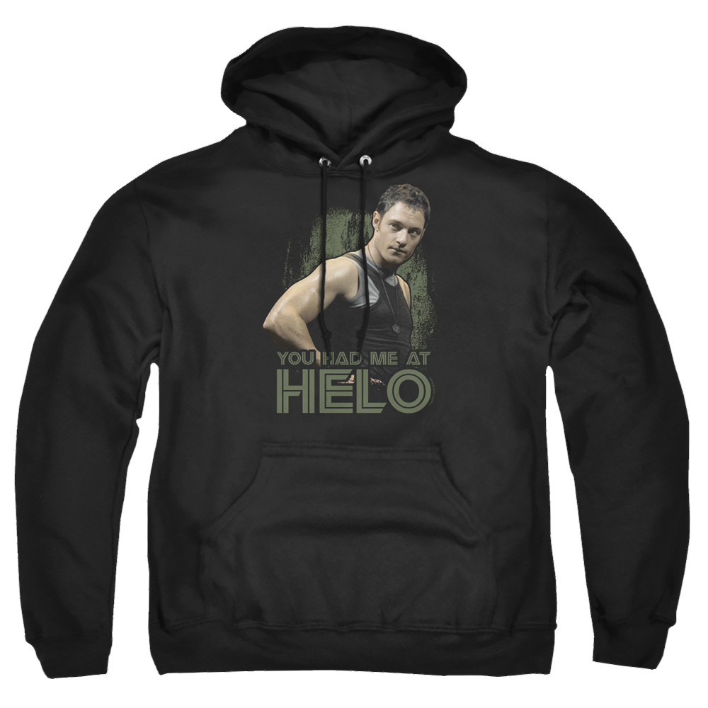 Battlestar Galactica Had Me At Helo - Pullover Hoodie T-Shirts, Sweatshirt | ZylaModa.com