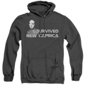 Battlestar Galactica (2004) I Survived New Caprica - Heather Pullover Hoodie T-Shirts, Sweatshirt | ZylaModa.com