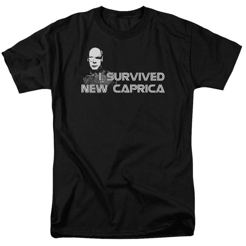 Battlestar Galactica I Survived New Caprica - Men's Regular Fit T-Shirt Hoodie, Sweatshirt | ZylaModa.com