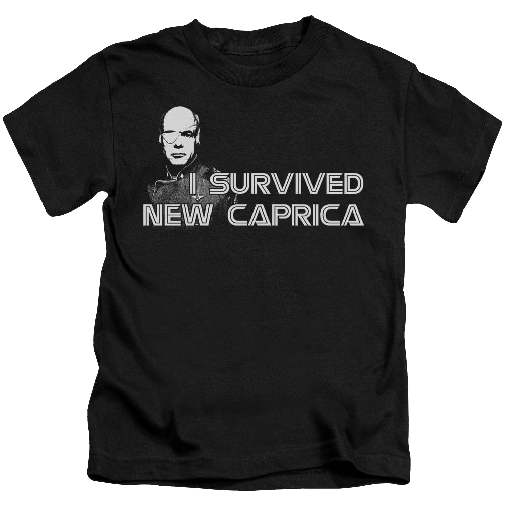Battlestar Galactica (2004) I Survived New Caprica - Kid's T-Shirt Hoodie, Sweatshirt | ZylaModa.com
