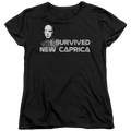 Battlestar Galactica I Survived New Caprica - Women's T-Shirt Hoodie, Sweatshirt | ZylaModa.com
