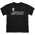 Battlestar Galactica (2004) I Survived New Caprica - Youth T-Shirt Hoodie, Sweatshirt | ZylaModa.com