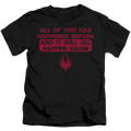 Battlestar Galactica (2004) It Will Happen Again - Kid's T-Shirt Hoodie, Sweatshirt | ZylaModa.com