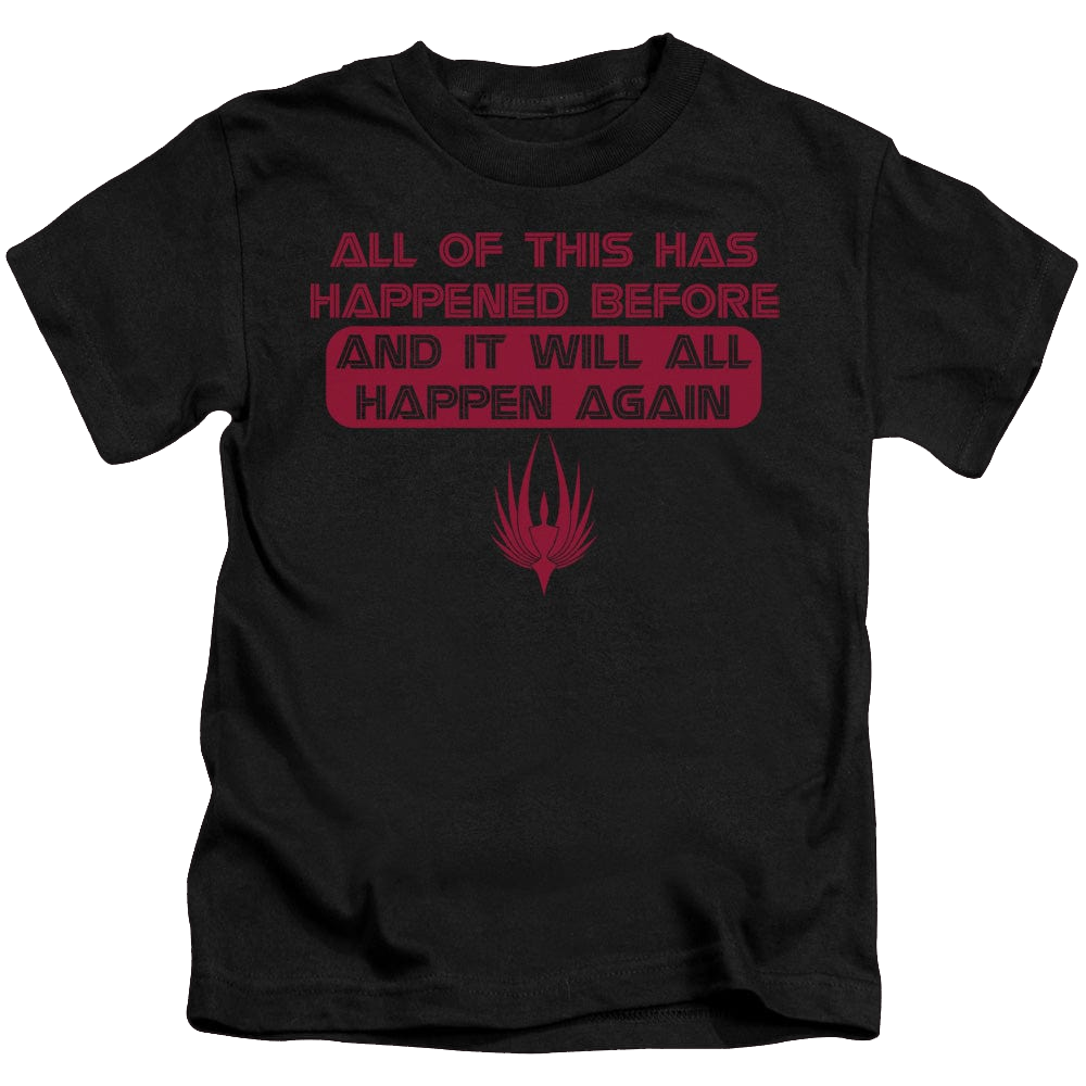 Battlestar Galactica (2004) It Will Happen Again - Kid's T-Shirt Hoodie, Sweatshirt | ZylaModa.com