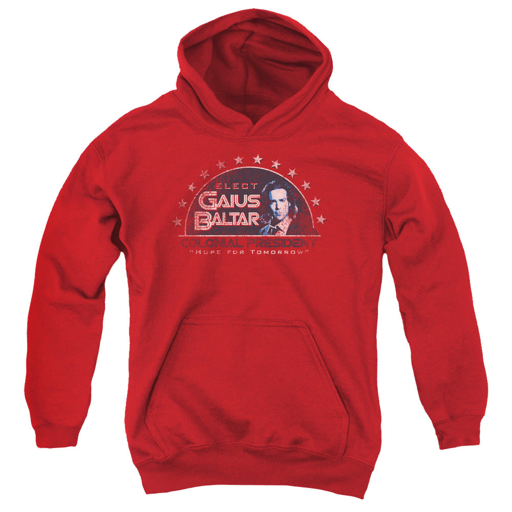 Battlestar Galactica (2004) Elect Gaius - Youth Hoodie T-Shirts, Sweatshirt | ZylaModa.com