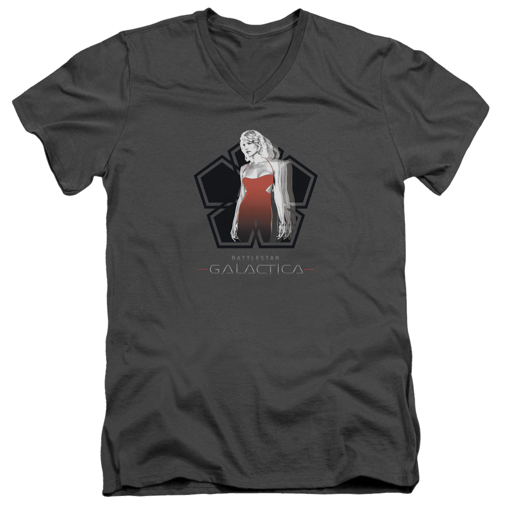 Battlestar Galactica Cylon Tech - Men's V-Neck T-Shirt Hoodie, Sweatshirt | ZylaModa.com