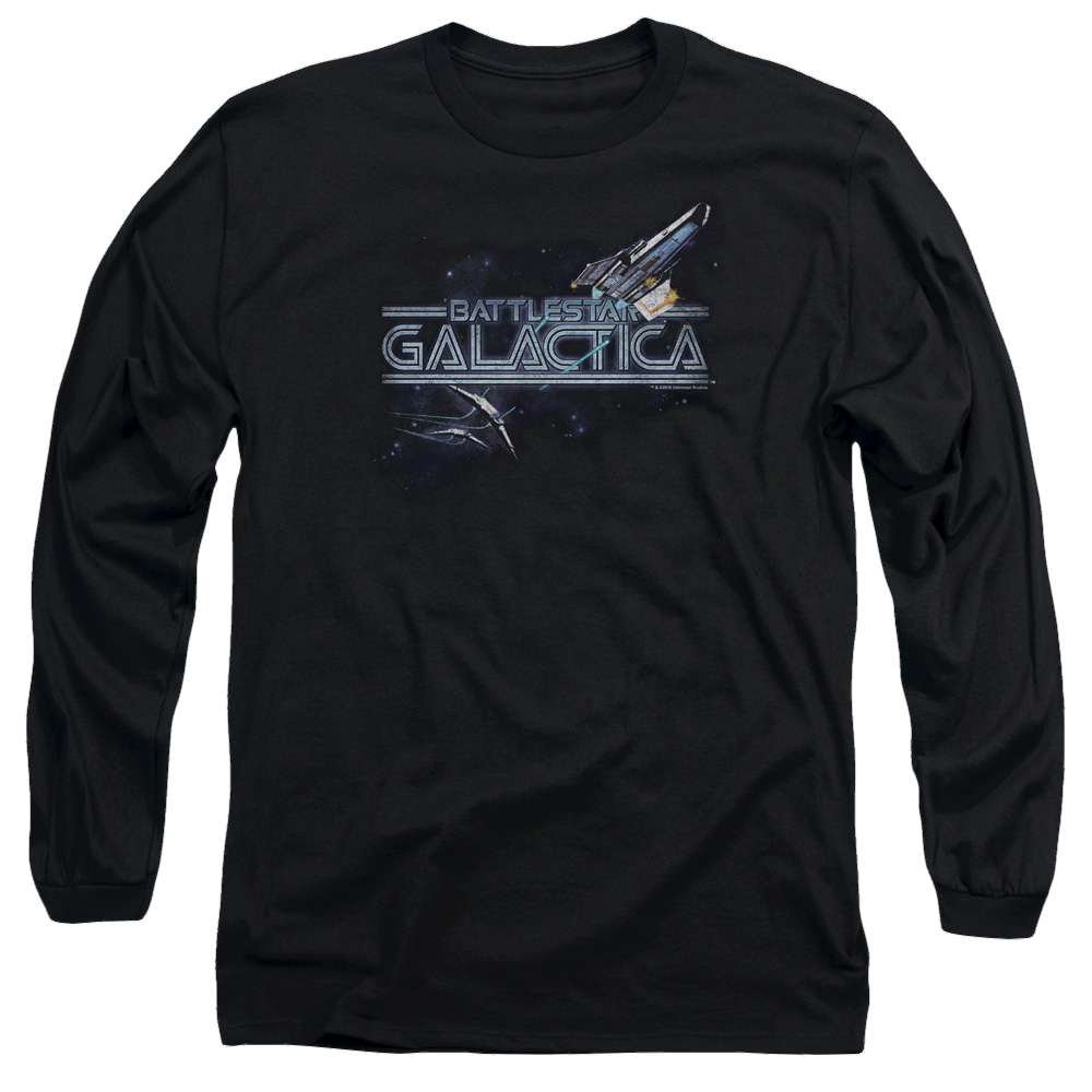 Battlestar Galactica Cylon Persuit - Men's Long Sleeve T-Shirt Hoodie, Sweatshirt | ZylaModa.com