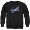 Battlestar Galactica Cylon Persuit - Men's Crewneck Sweatshirt T-Shirts, Hoodie | ZylaModa.com