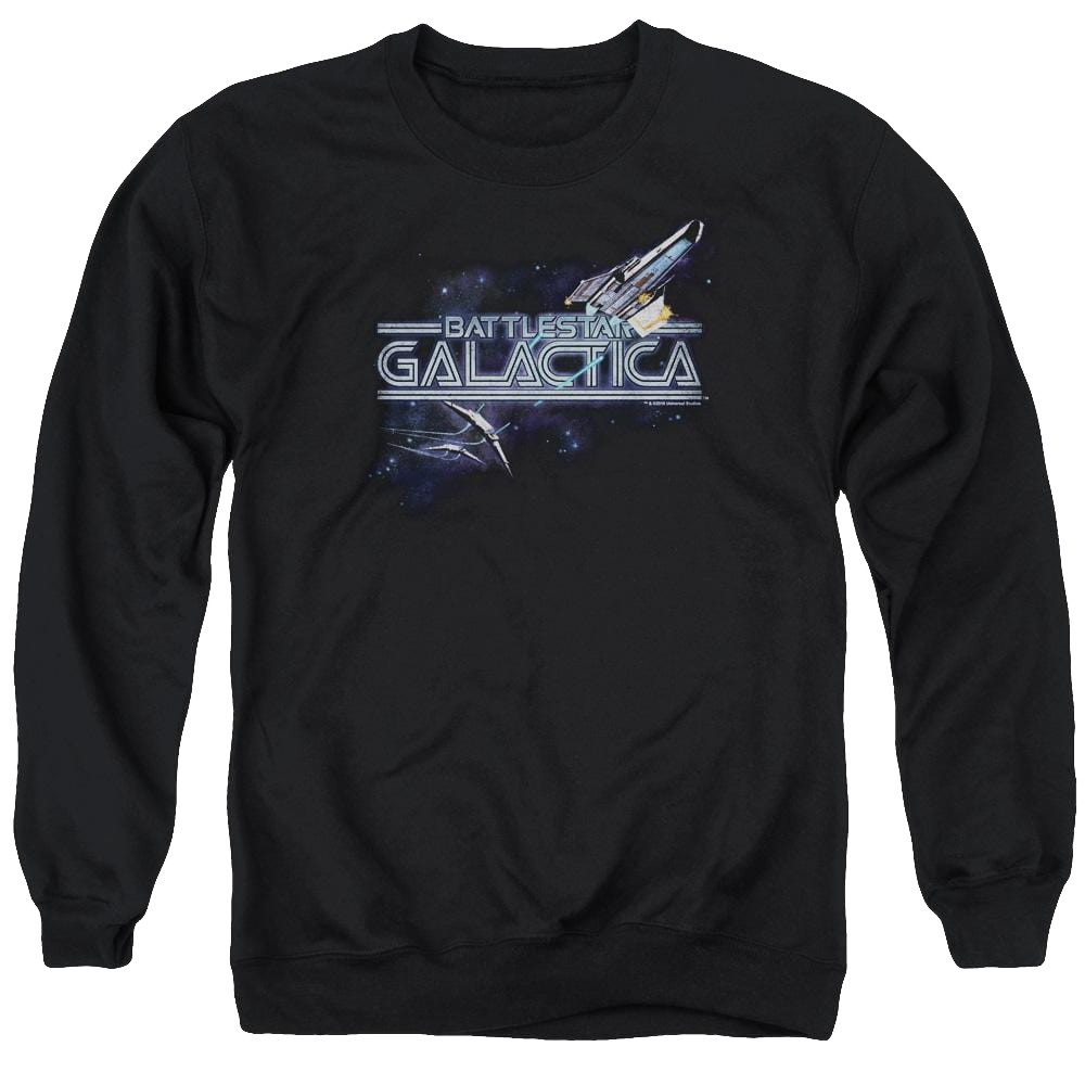 Battlestar Galactica Cylon Persuit - Men's Crewneck Sweatshirt T-Shirts, Hoodie | ZylaModa.com