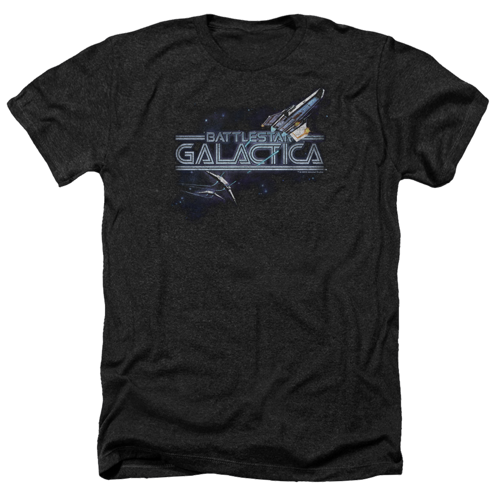 Battlestar Galactica Cylon Persuit - Men's Heather T-Shirt Hoodie, Sweatshirt | ZylaModa.com