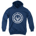 Battlestar Galactica (2004) Pegasus Badge - Youth Hoodie T-Shirts, Sweatshirt | ZylaModa.com