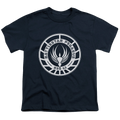 Battlestar Galactica (2004) Pegasus Badge - Youth T-Shirt Hoodie, Sweatshirt | ZylaModa.com