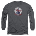 Battlestar Galactica Demons Badge - Men's Long Sleeve T-Shirt Hoodie, Sweatshirt | ZylaModa.com
