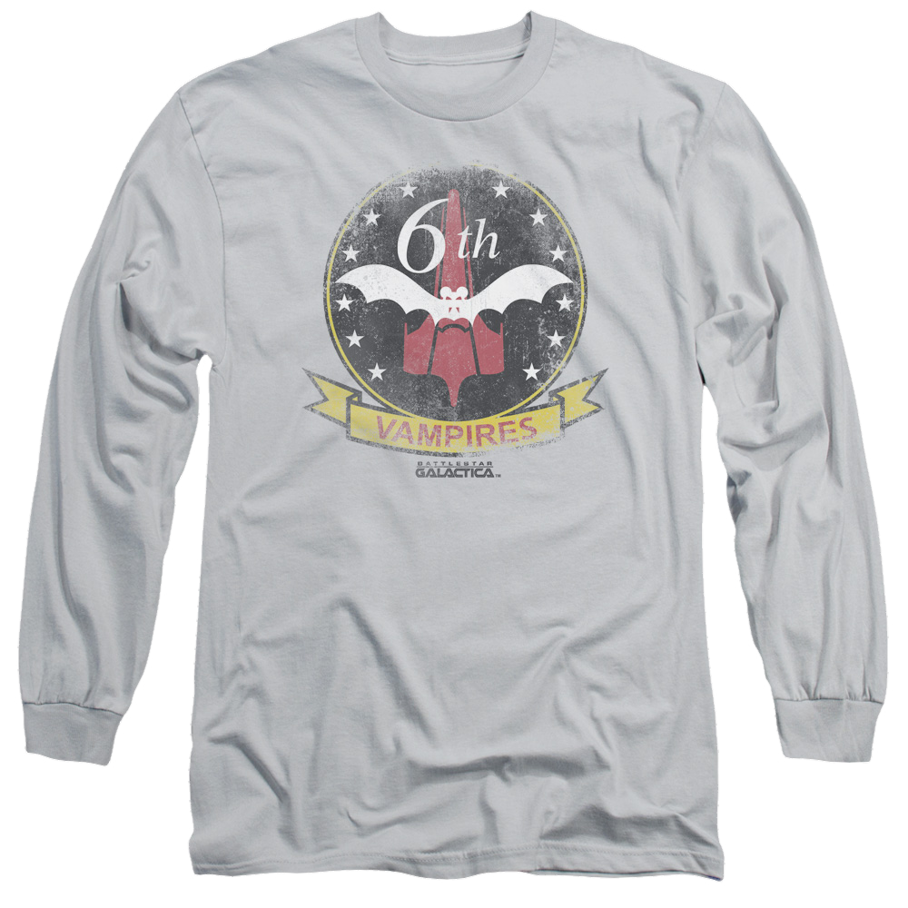 Battlestar Galactica Vampires Badge - Men's Long Sleeve T-Shirt Hoodie, Sweatshirt | ZylaModa.com