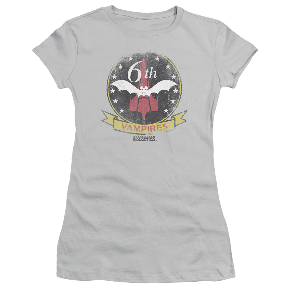 Battlestar Galactica Vampires Badge - Juniors T-Shirt Hoodie, Sweatshirt | ZylaModa.com