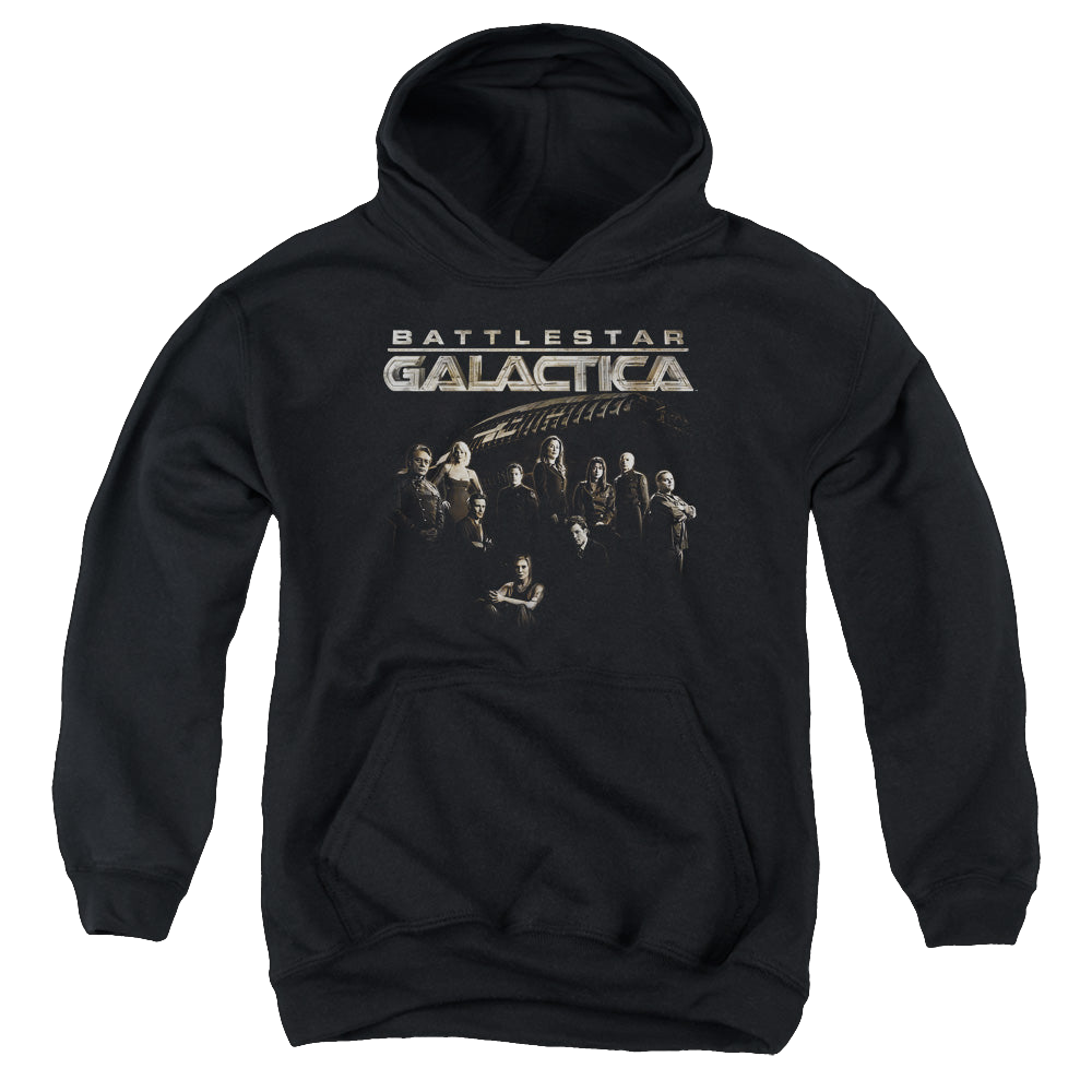 Battlestar Galactica (2004) Battle Cast - Youth Hoodie T-Shirts, Sweatshirt | ZylaModa.com