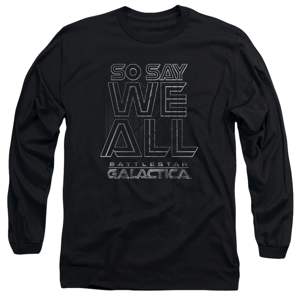 Battlestar Galactica Together Now - Men's Long Sleeve T-Shirt Hoodie, Sweatshirt | ZylaModa.com