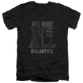 Battlestar Galactica Together Now - Men's V-Neck T-Shirt Hoodie, Sweatshirt | ZylaModa.com