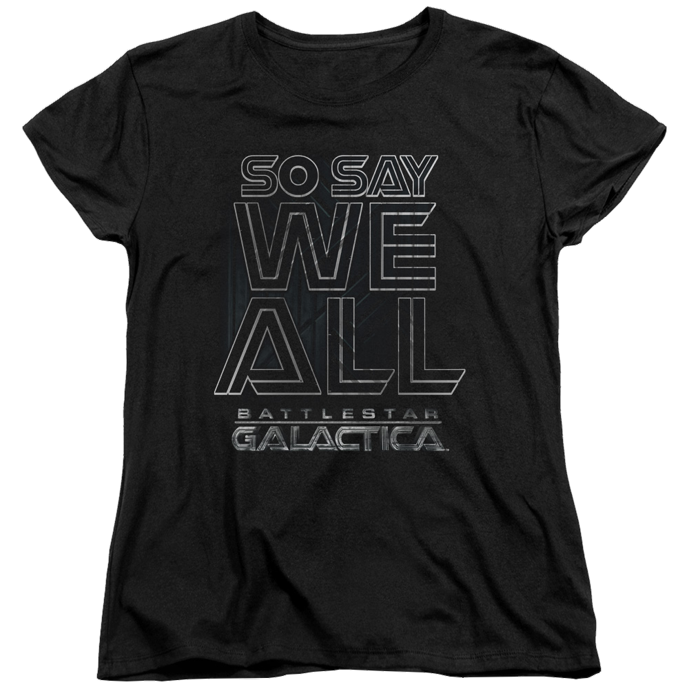Battlestar Galactica Together Now - Women's T-Shirt Hoodie, Sweatshirt | ZylaModa.com