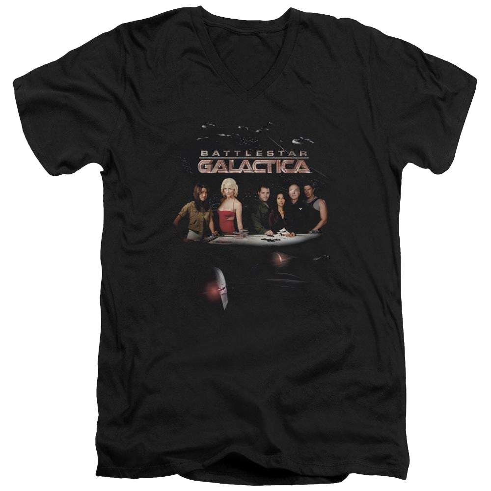Battlestar Galactica Destiny - Men's V-Neck T-Shirt Hoodie, Sweatshirt | ZylaModa.com