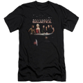 Battlestar Galactica Destiny - Men's Premium Slim Fit T-Shirt Hoodie, Sweatshirt | ZylaModa.com