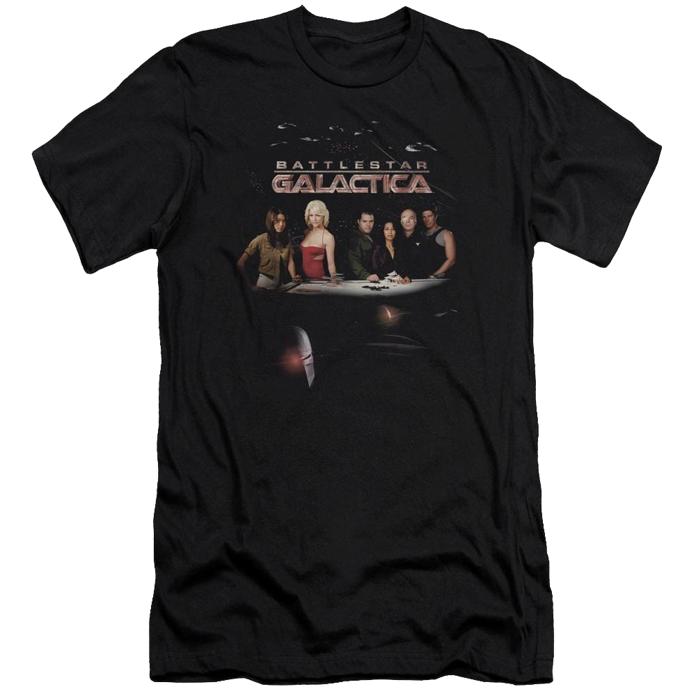 Battlestar Galactica Destiny - Men's Premium Slim Fit T-Shirt Hoodie, Sweatshirt | ZylaModa.com