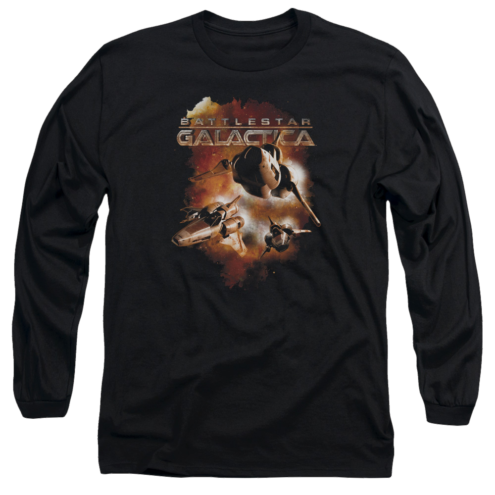Battlestar Galactica Vipers Stretch - Men's Long Sleeve T-Shirt Hoodie, Sweatshirt | ZylaModa.com