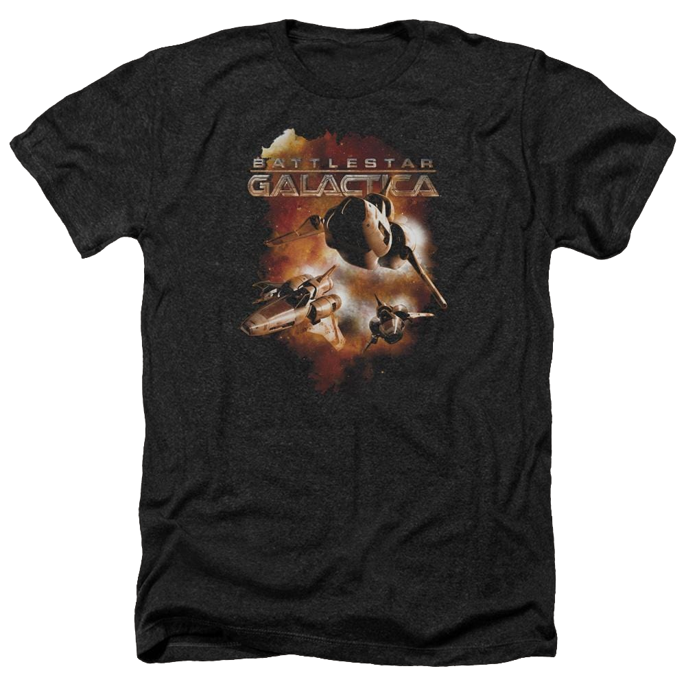 Battlestar Galactica Vipers Stretch - Men's Heather T-Shirt Hoodie, Sweatshirt | ZylaModa.com